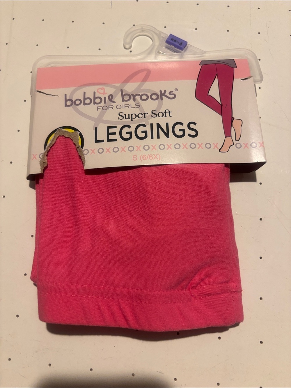 Bobbie Brooks Girls Hot Pink Super Soft Leggings